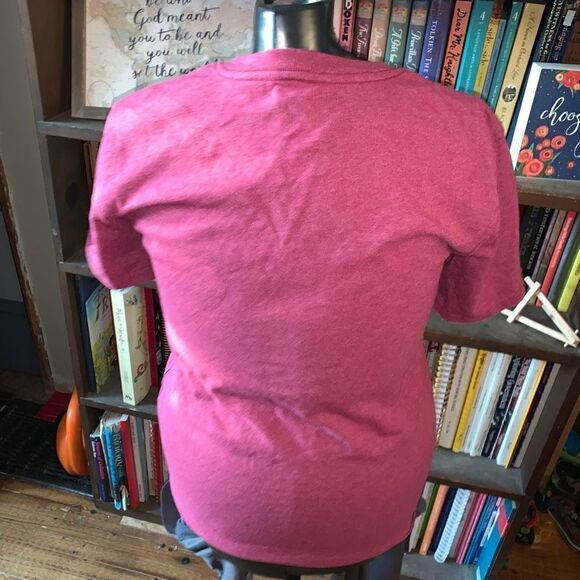 Carhartt red loose fit streetwear S workwear T-shirt - Picture 2 of 3